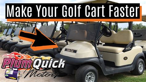 How to Make a Golf Cart Faster: And Why Adding a Jet Engine Might Not Be the Best Idea